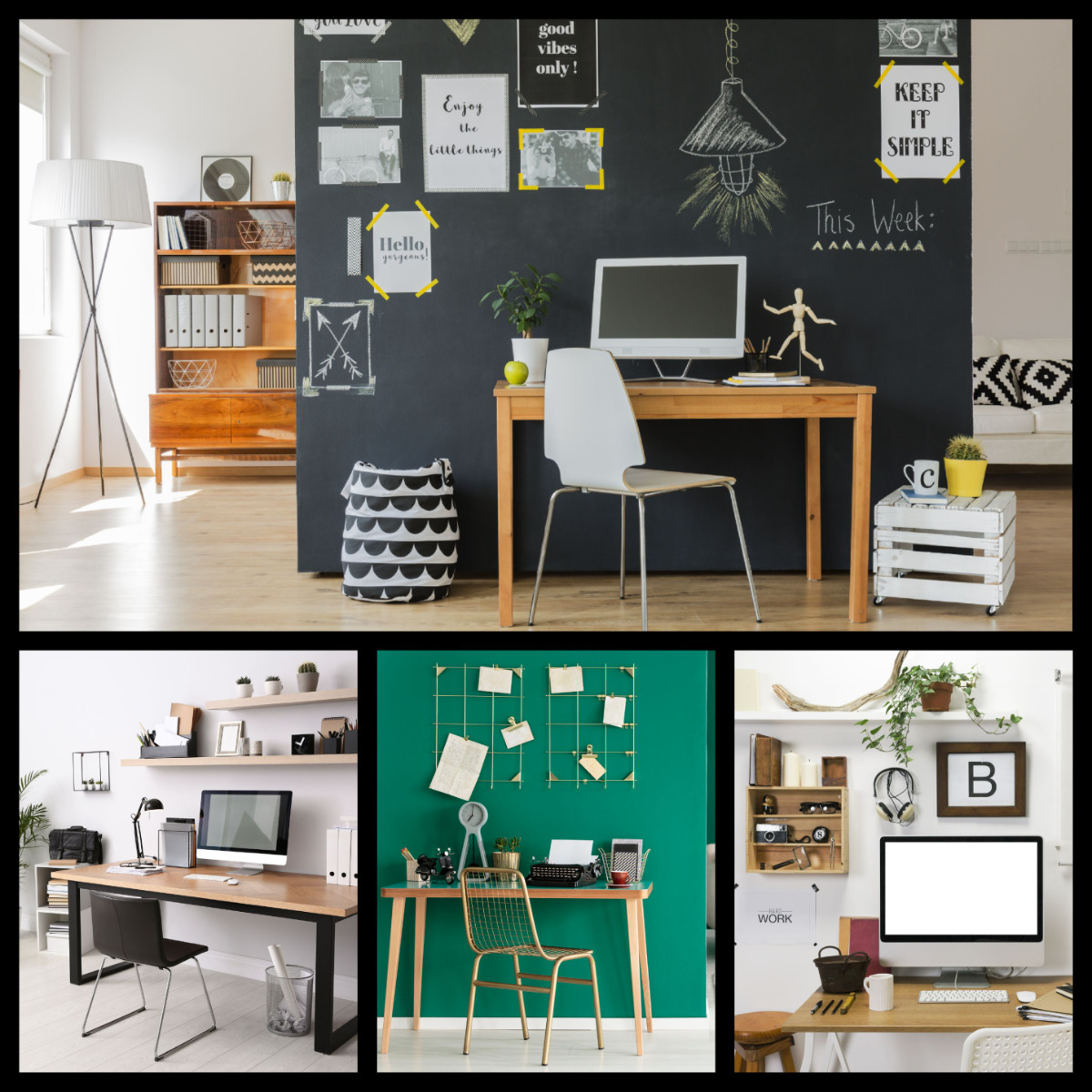 Home Office Inspiration: Organized, Efficient, and Creative
